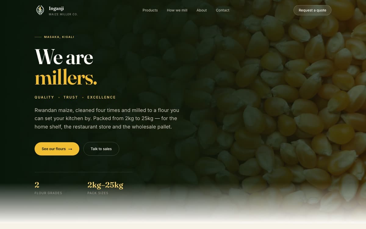 Inganji Maize Miller Company screenshot
